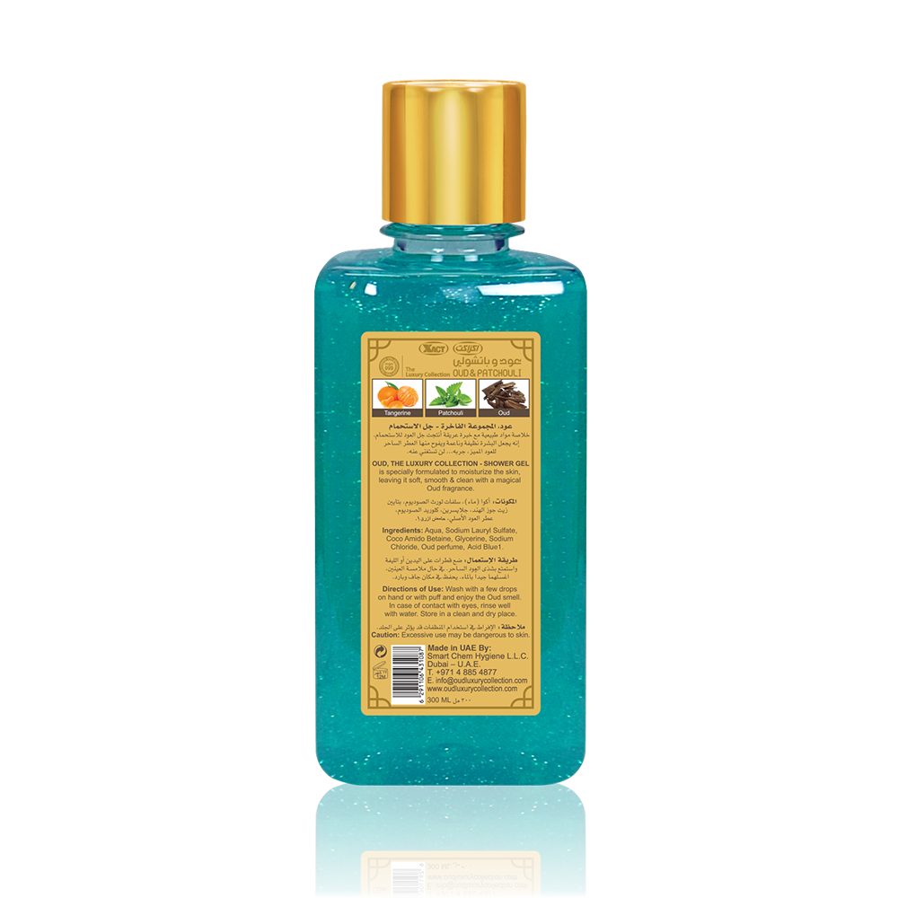 Oud & Patchouli - Gel douche Luxe