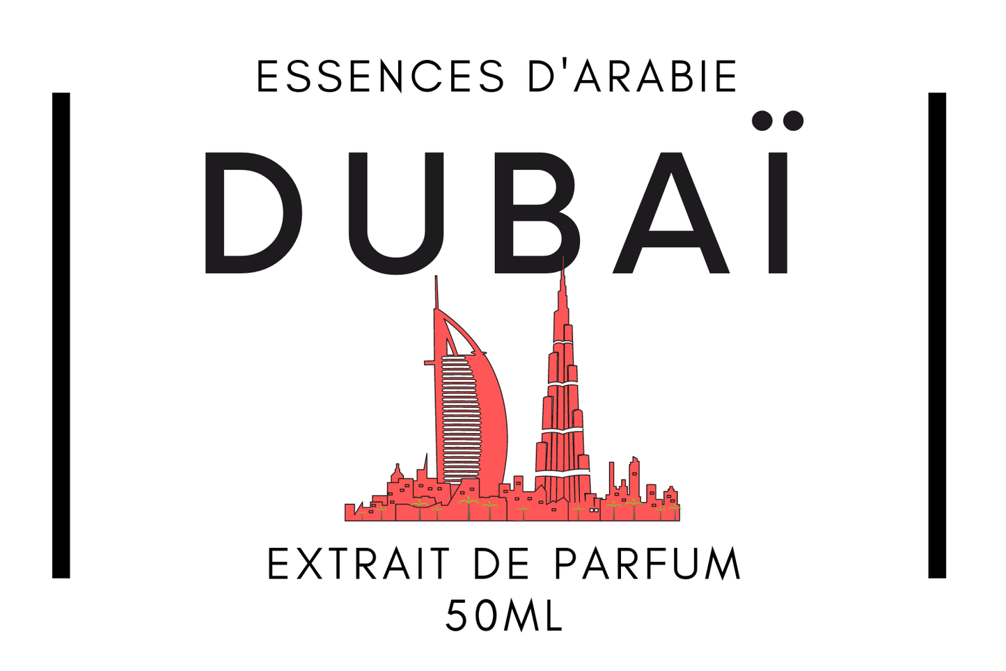 Parfum Dubaï - Oud & Rose